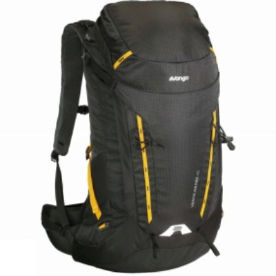 Vango Ventis Air Pro 45 Rucksack Black/Amber Vango Ventis Air Pro 45 Rucksack Black/Amber